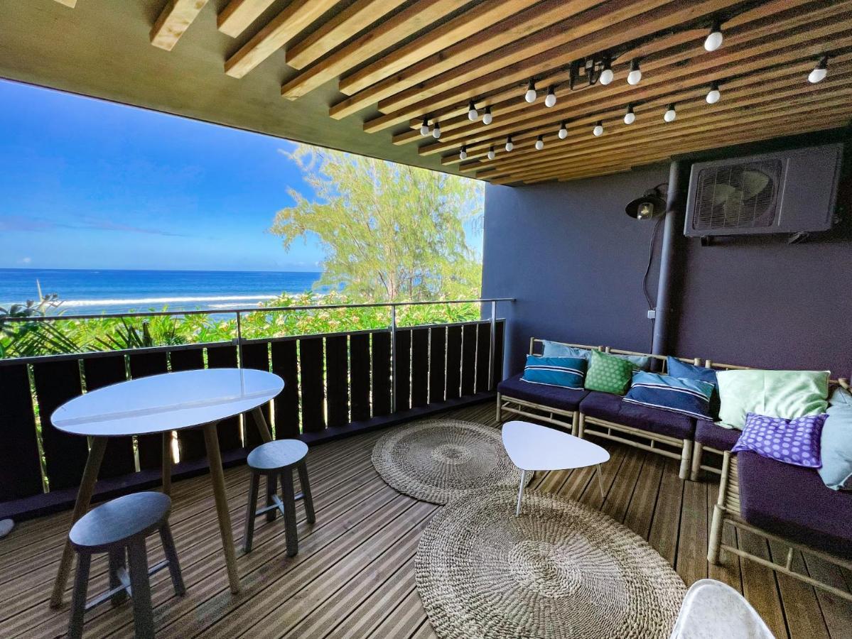Le Petrel Bleu - Appartement Sur La Plage Des Tortues A Saint-Leu Εξωτερικό φωτογραφία